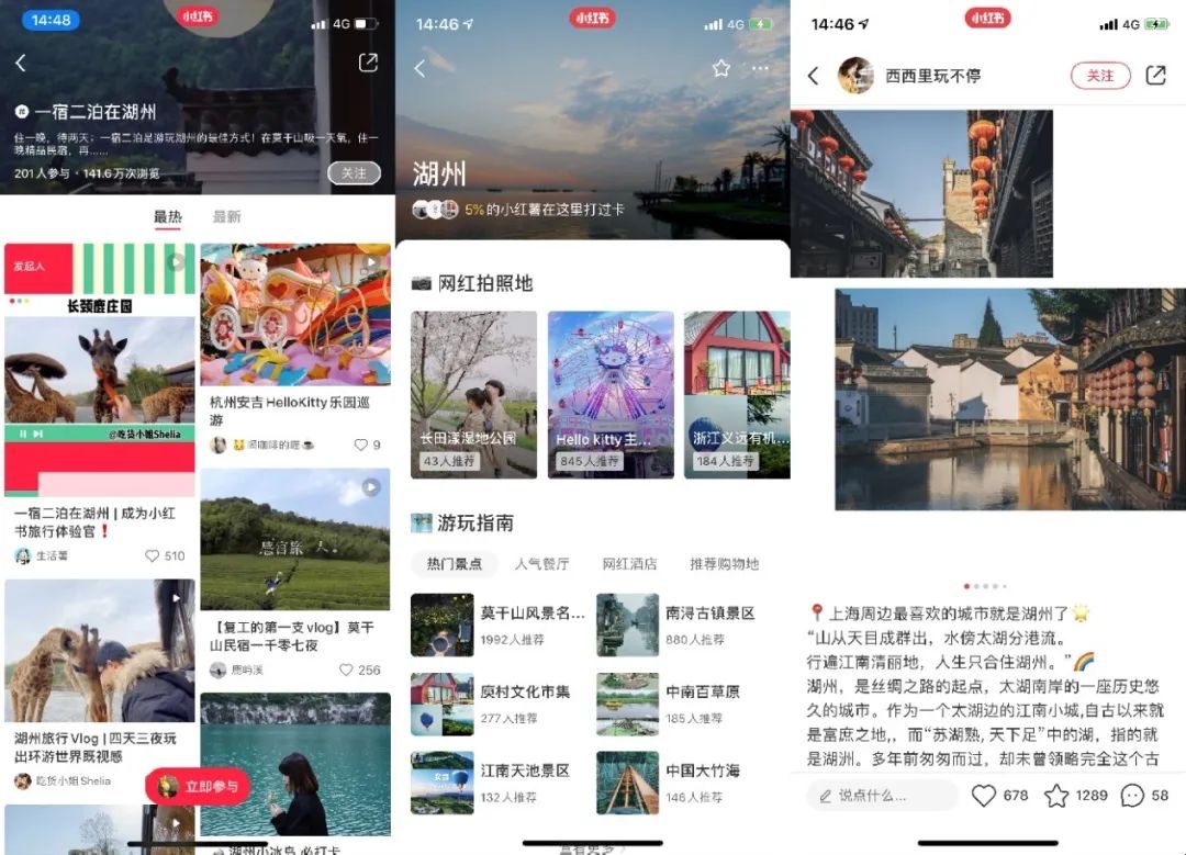 小红书推“Red City城市计划” 携湖州打造城市文旅新名片