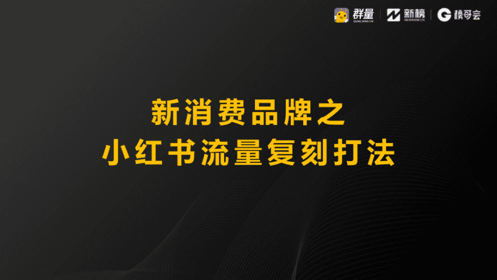 群量王华荣：小红书如何靠“流量复刻”达到最佳投放效果｜新榜