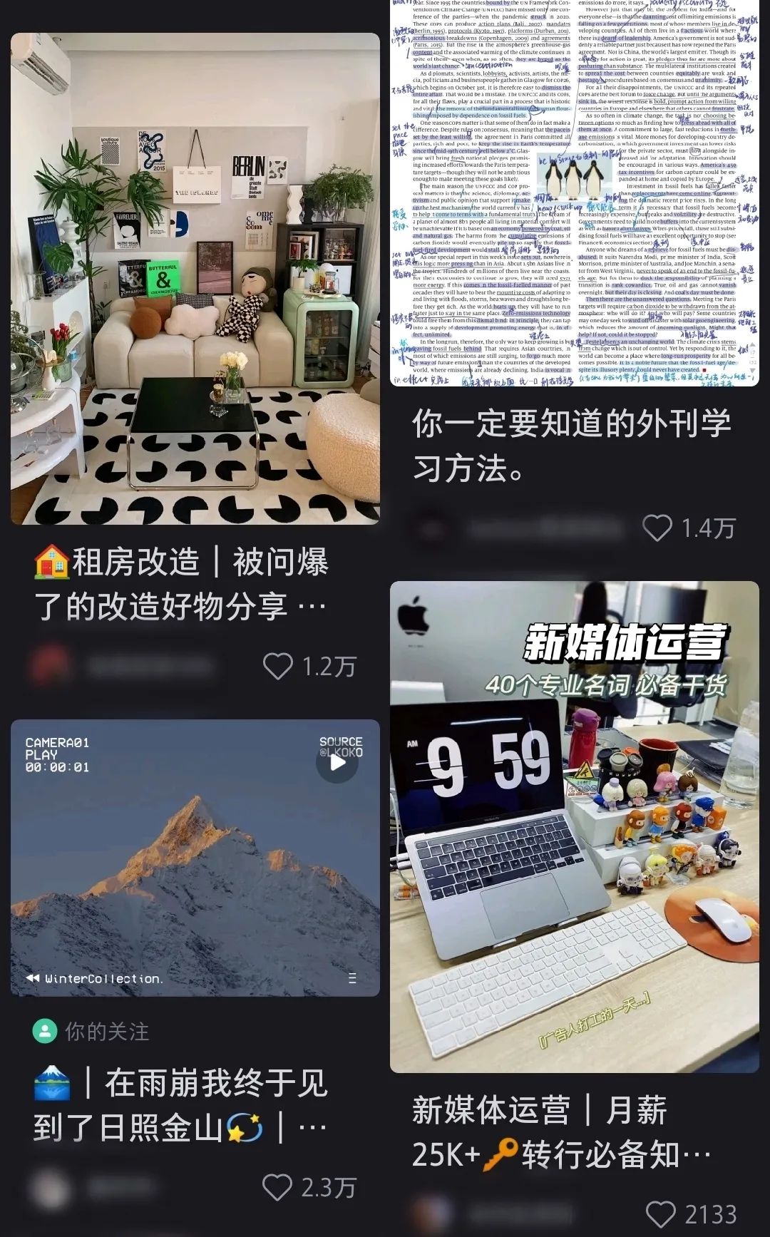 有关小红书的流量密码，这是一位实习生的研究分析