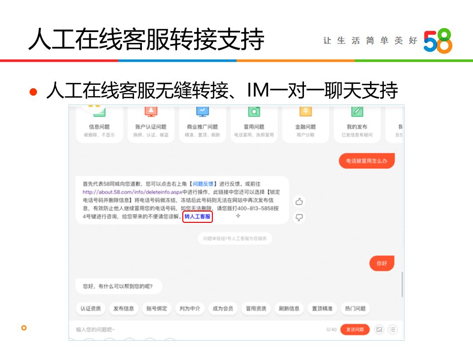 詹坤林：58同城智能客服系统“帮帮”技术揭秘