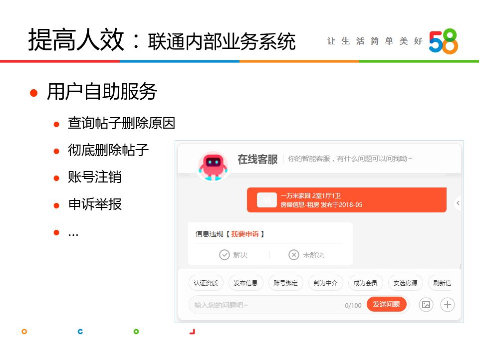 詹坤林：58同城智能客服系统“帮帮”技术揭秘