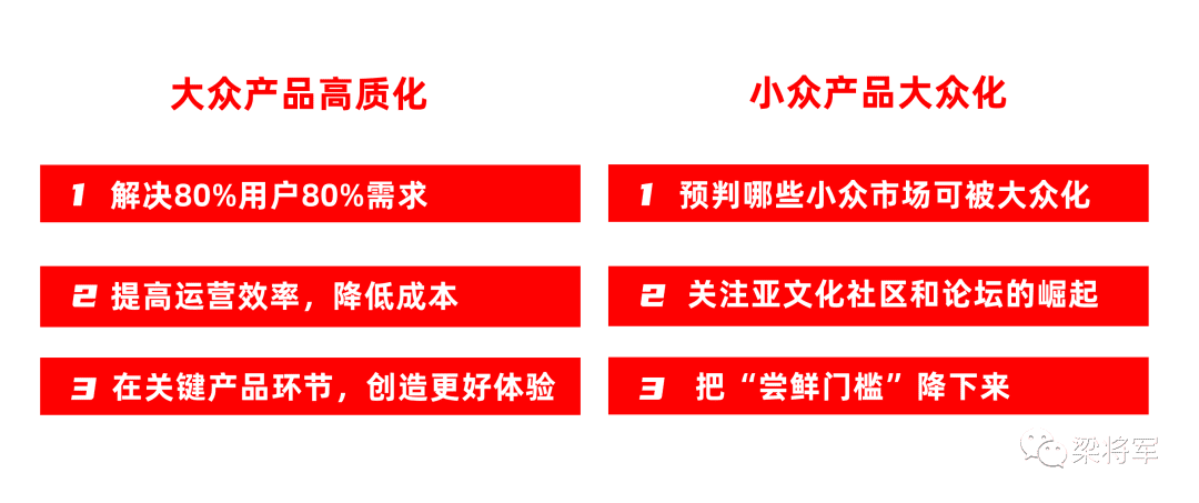 少谈点产品创新，多谈点产品策略｜梁将军