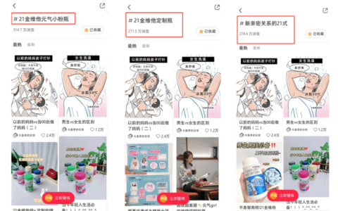 保健品牌“21金维他”为何在小红书掀起了晒瓶浪潮？