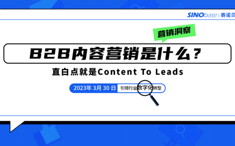 B2B内容营销是什么？直白点就是Content To Leads