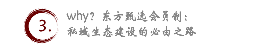 对比东方甄选会员制