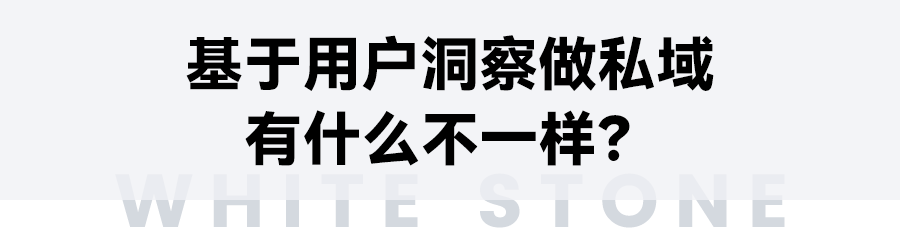 白石互动丨始于用户洞察，终于价值创造的私域运营。 