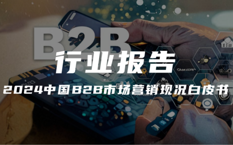 【报告解读】《2024中国B2B市场营销现况白皮书》(附下载）