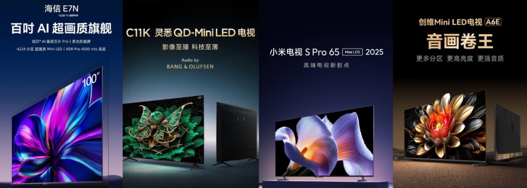 押注MiniLED、大屏和AI，彩电巨头决战2025